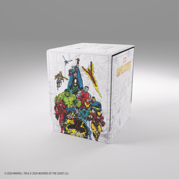 Gamegenic - Magic: The Gathering Marvel Super Heroes Squire 100+ XL Deck Box - Marvel Age - 1