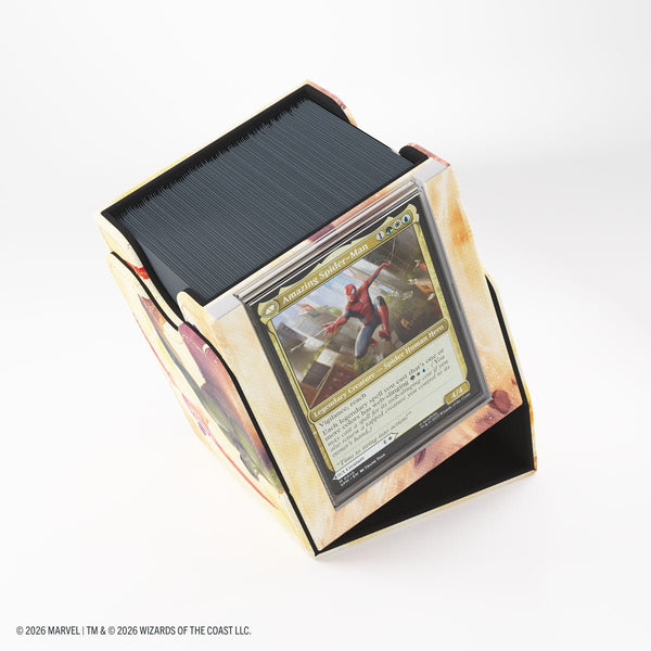 Gamegenic - Magic: The Gathering Marvel Super Heroes Squire PLUS 100+ XL Deck Box - Door of Destinies - 9