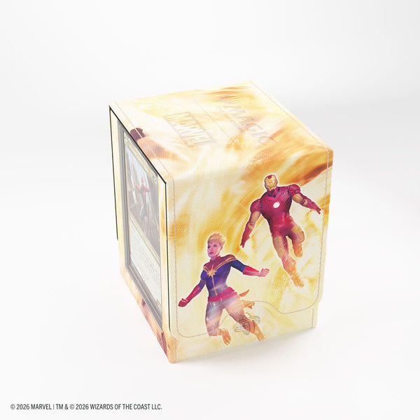 Gamegenic - Magic: The Gathering Marvel Super Heroes Squire PLUS 100+ XL Deck Box - Door of Destinies - 3