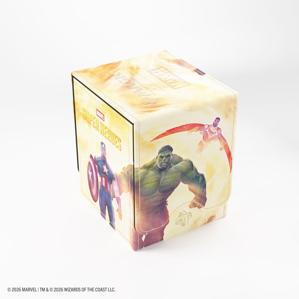 Gamegenic - Magic: The Gathering Marvel Super Heroes Squire PLUS 100+ XL Deck Box - Door of Destinies - 4