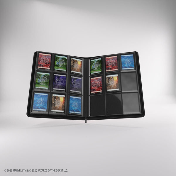 Gamegenic - Magic: The Gathering Marvel Super Heroes Zip-Up 18-Pocket Album - Captain America/Black Panther - 8