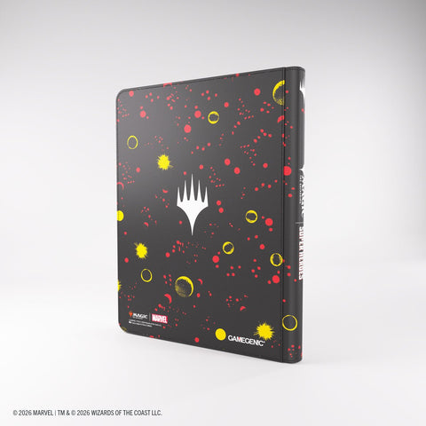 Gamegenic - Magic: The Gathering Marvel Super Heroes Zip-Up 18-Pocket Album - Doctor Doom/Spider-Man - Gathering Games