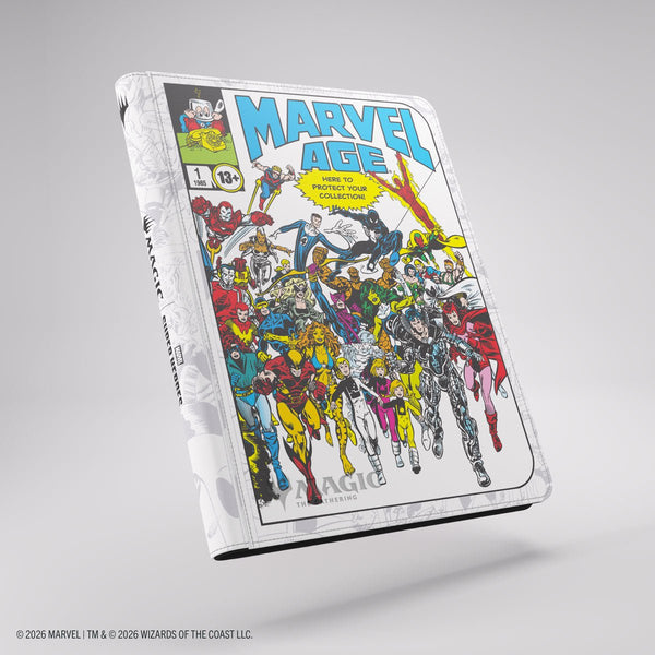 Gamegenic - Magic: The Gathering Marvel Super Heroes Zip-Up 18-Pocket Album - Marvel Age - 1