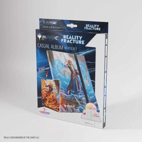 Gamegenic Magic: The Gathering Reality Fracture Casual Album 18-Pocket - Chandra, Chill of Compliance - Gathering Games