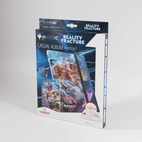Gamegenic - Magic: The Gathering Reality Fracture Casual Album 18-Pocket - Face Yourself - Gathering Games