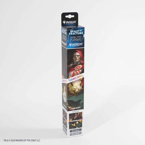 Gamegenic - Magic: The Gathering Reality Fracture Double-sided Playmat - Edgar, Ancient Bloodlord/Edgar, Moonlit Sovereign - Gathering Games