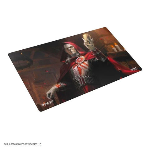 Gamegenic - Magic: The Gathering Reality Fracture Double-sided Playmat - Edgar, Ancient Bloodlord/Edgar, Moonlit Sovereign - Gathering Games