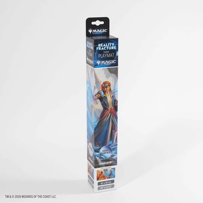 Gamegenic - Magic: The Gathering Reality Fracture Shiny Playmat - Chandra, Chill of Compliance - Gathering Games