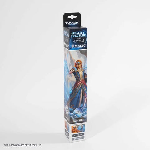 Gamegenic - Magic: The Gathering Reality Fracture Shiny Playmat - Chandra, Chill of Compliance - Gathering Games