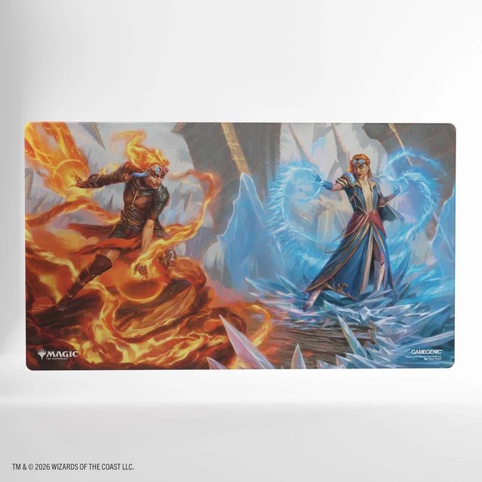 Gamegenic - Magic: The Gathering Reality Fracture Shiny Playmat - Chandra, Chill of Compliance - Gathering Games