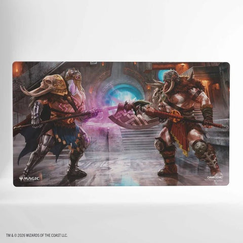 Gamegenic Magic: The Gathering Reality Fracture Shiny Playmat - Garruk of the Veil/Garruk Uncursed - Gathering Games