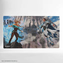 Gamegenic Magic: The Gathering Reality Fracture Shiny Playmat - Tam Beleren, Conflicted/Jace, Building Reality - Gathering Games