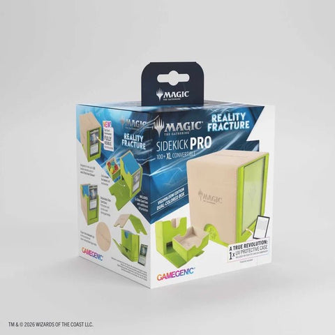 Gamegenic - Magic: The Gathering Reality Fracture Sidekick PRO 100+ XL - Vigorbloom - Gathering Games