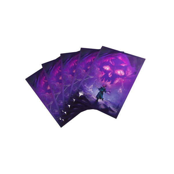 Gamegenic - Magic: The Gathering Secrets of Strixhaven Premium Art Sleeves - Black Mana - 5