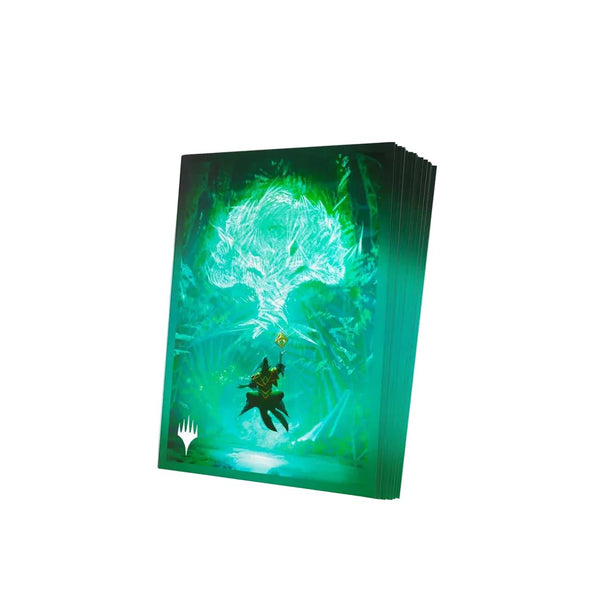 Gamegenic - Magic: The Gathering Secrets of Strixhaven Premium Art Sleeves - Green Mana - 3