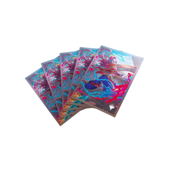 Gamegenic Magic: The Gathering Secrets of Strixhaven Premium Art Sleeves - Rootha, Mastering the Moment - 5