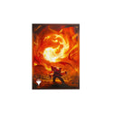 Gamegenic - Magic: The Gathering Secrets of Strixhaven Premium Art Sleeves - Red Mana - 4