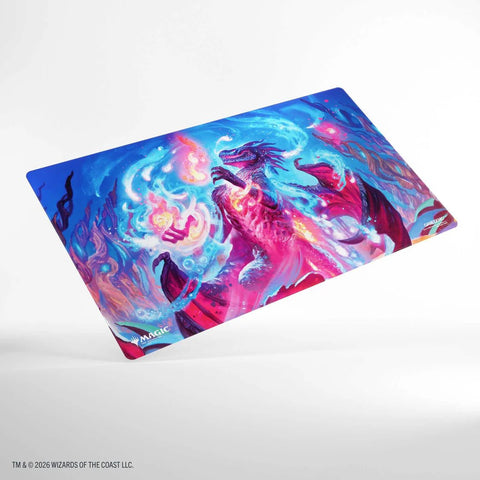 Gamegenic - Magic: The Gathering Secrets of Strixhaven Shiny Playmat - Prismari, the Inspiration - Gathering Games