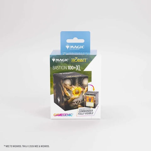 Gamegenic - Magic: The Gathering The Hobbit 100+ XL Bastion Deck Box - My Precious - Gathering Games