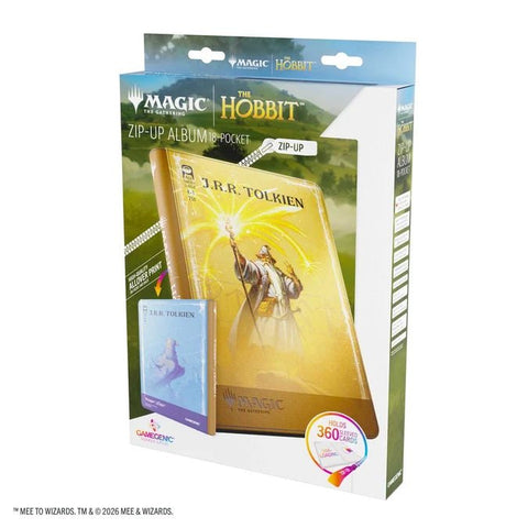 Gamegenic - Magic: The Gathering The Hobbit 18-Pocket Zip-Up Album - Gandalf, Goblin's Bane/The Lord of the Eagles - Gathering Games