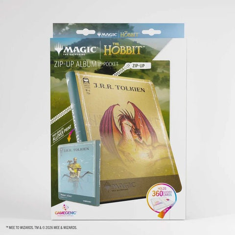 Gamegenic - Magic: The Gathering The Hobbit 18-Pocket Zip-Up Album - Gleaming Splendor/The King of Dale - Gathering Games