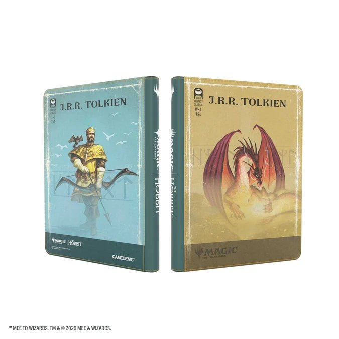 Gamegenic - Magic: The Gathering The Hobbit 18-Pocket Zip-Up Album - Gleaming Splendor/The King of Dale - Gathering Games