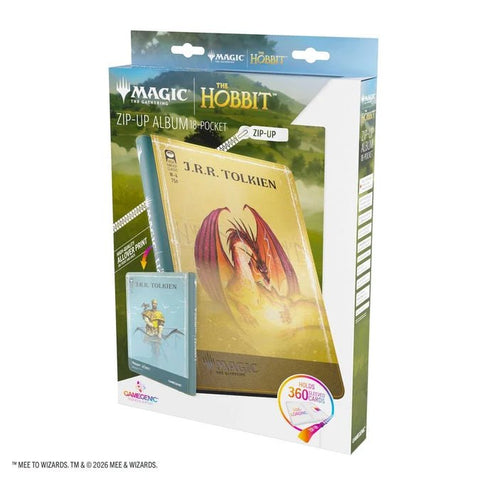 Gamegenic - Magic: The Gathering The Hobbit 18-Pocket Zip-Up Album - Gleaming Splendor/The King of Dale - Gathering Games