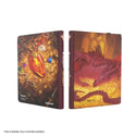 Gamegenic - Magic: The Gathering The Hobbit 18-Pocket Zip-Up Album - Smaug's Mox Amber - Gathering Games