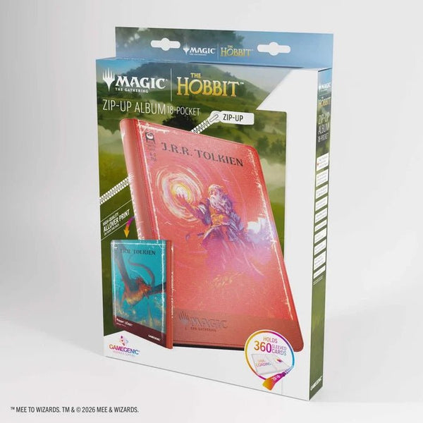 Gamegenic - Magic: The Gathering The Hobbit 18-Pocket Zip-Up Album - The Arkenstone/Smaug, Worm of Dread - 1
