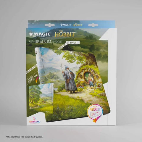 Gamegenic - Magic: The Gathering The Hobbit 24-Pocket Zip-Up Album - Landscape 1 - Gathering Games