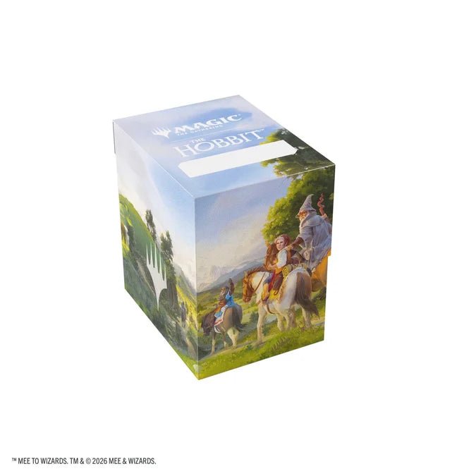 Gamegenic - Magic: The Gathering The Hobbit 80+ Soft Crate - Leaving Hobbiton/Troop of Ponies - Gathering Games