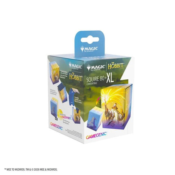 Gamegenic - Magic: The Gathering The Hobbit 80+ XL Squire Deck Box - Gandalf, Goblin's Bane/The Lord of the Eagles - 1