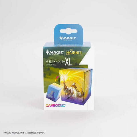 Gamegenic - Magic: The Gathering The Hobbit 80+ XL Squire Deck Box - Gandalf, Goblin's Bane/The Lord of the Eagles - Gathering Games