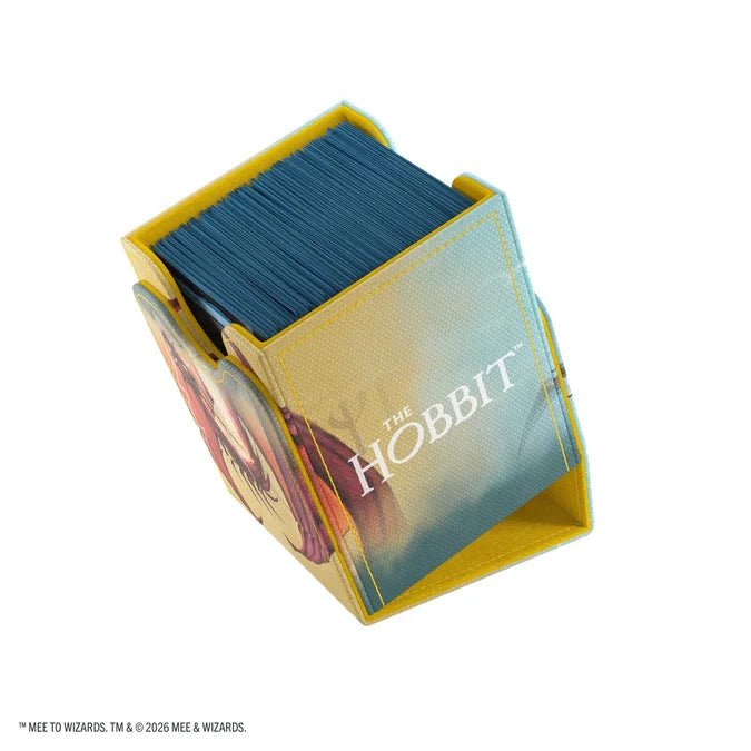 Gamegenic - Magic: The Gathering The Hobbit 80+ XL Squire Deck Box - Gleaming Splendor/The King of Dale - Gathering Games