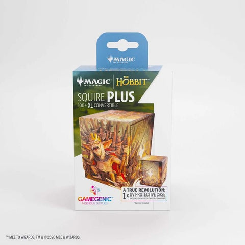 Gamegenic - Magic: The Gathering The Hobbit PLUS 100+ XL Squire Deck Box - Battle of Goblin-Town - Gathering Games