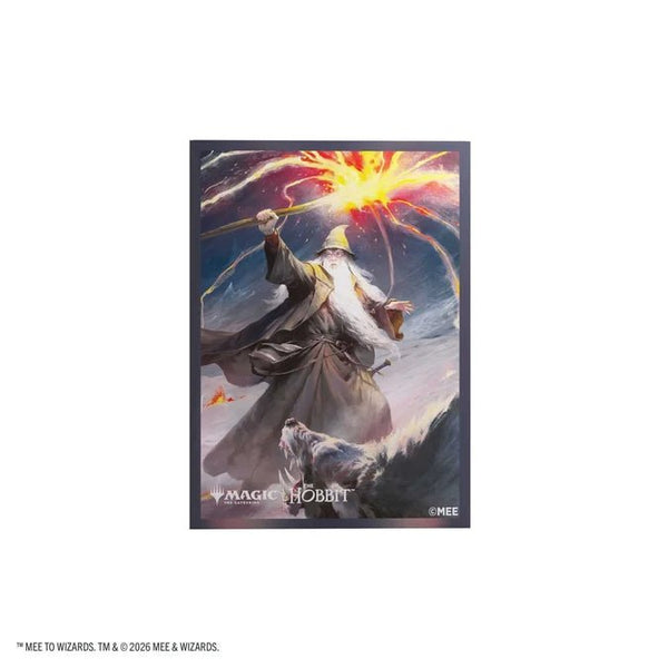 Gamegenic - Magic: The Gathering The Hobbit Premium Art Sleeves - Gandalf, Shadow's Foe - 4