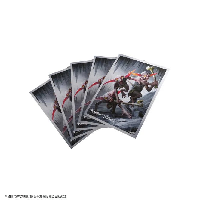 Gamegenic - Magic: The Gathering The Hobbit Premium Art Sleeves - Goblin Army Token - Gathering Games