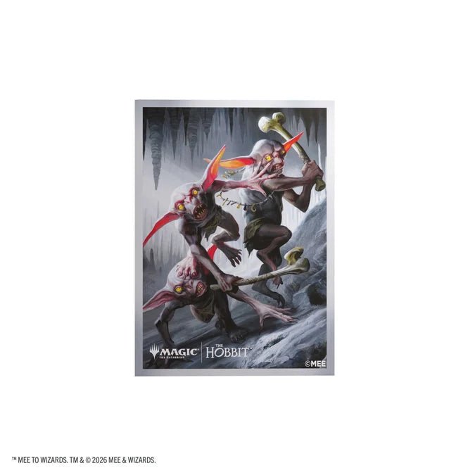 Gamegenic - Magic: The Gathering The Hobbit Premium Art Sleeves - Goblin Army Token - Gathering Games