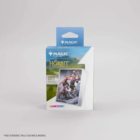 Gamegenic - Magic: The Gathering The Hobbit Premium Art Sleeves - Goblin Army Token - Gathering Games