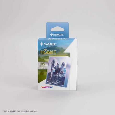 Gamegenic - Magic: The Gathering The Hobbit Premium Art Sleeves - Gollum, Riddle Master - Gathering Games