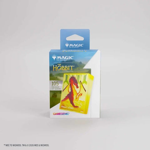 Gamegenic - Magic: The Gathering The Hobbit Premium Art Sleeves - Smaug the Golden - Gathering Games