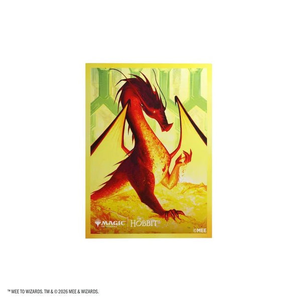 Gamegenic - Magic: The Gathering The Hobbit Premium Art Sleeves - Smaug the Golden - 4
