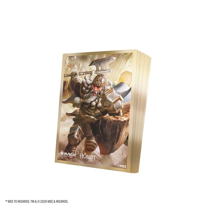 Gamegenic - Magic: The Gathering The Hobbit Premium Art Sleeves - Thorin, Mountain-King - Gathering Games