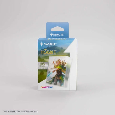 Gamegenic - Magic: The Gathering The Hobbit Premium Art Sleeves - Thranduil, Sindarin Liege - Gathering Games
