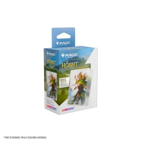 Gamegenic - Magic: The Gathering The Hobbit Premium Art Sleeves - Thranduil, Sindarin Liege - Gathering Games