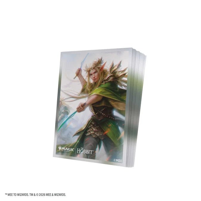 Gamegenic - Magic: The Gathering The Hobbit Premium Art Sleeves - Thranduil, Sindarin Liege - Gathering Games