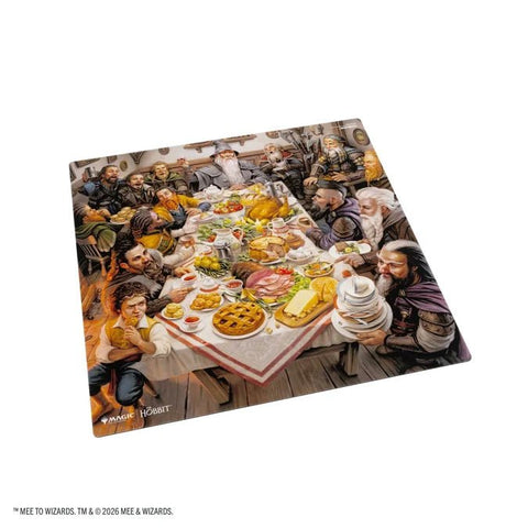 Gamegenic - Magic: The Gathering The Hobbit Prime 2-Player Playmat - Bilbo's Pantry - Gathering Games