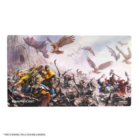 Gamegenic - Magic: The Gathering The Hobbit Prime Playmat - Battle of Five Armies - Gathering Games