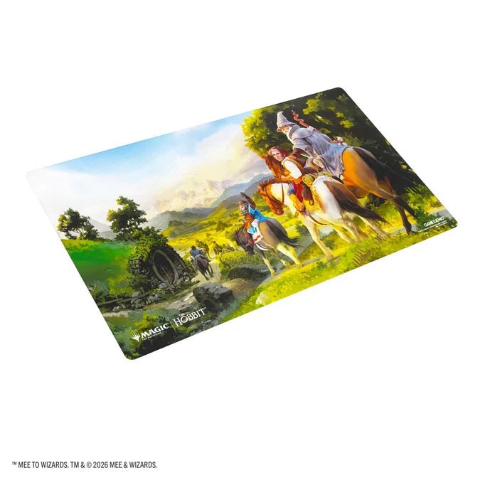 Gamegenic - Magic: The Gathering The Hobbit Prime Playmat - Leaving Hobbiton - Gathering Games