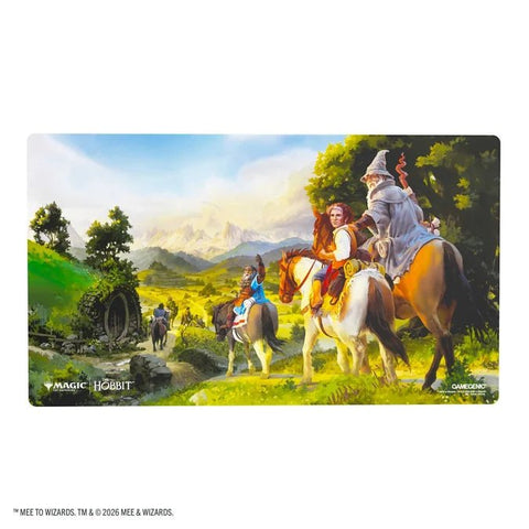 Gamegenic - Magic: The Gathering The Hobbit Prime Playmat - Leaving Hobbiton - Gathering Games